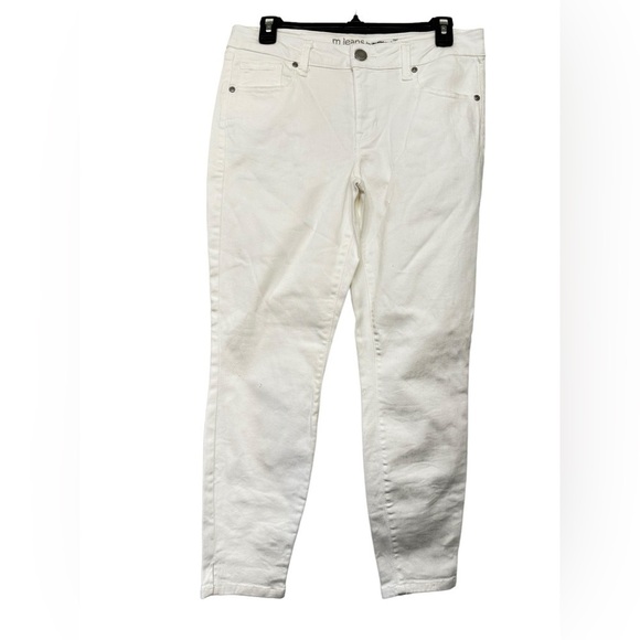 M Jeans by Maurices White Denim Jeans M Reg - Picture 1 of 7